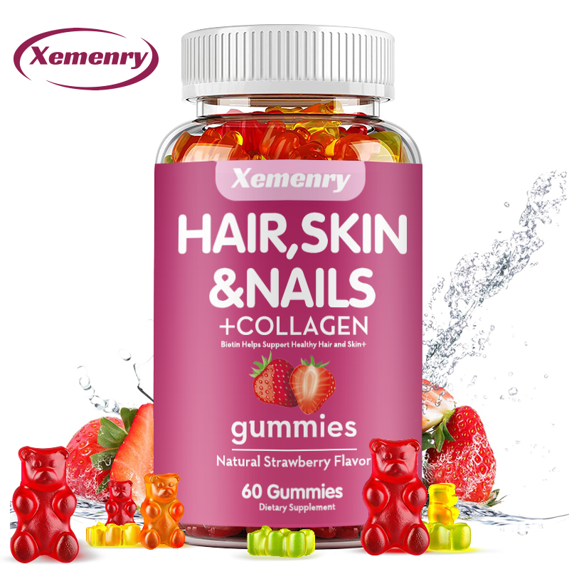 Hair Care Capsule - Biotin & Vitamin Gummies Maximum Potency