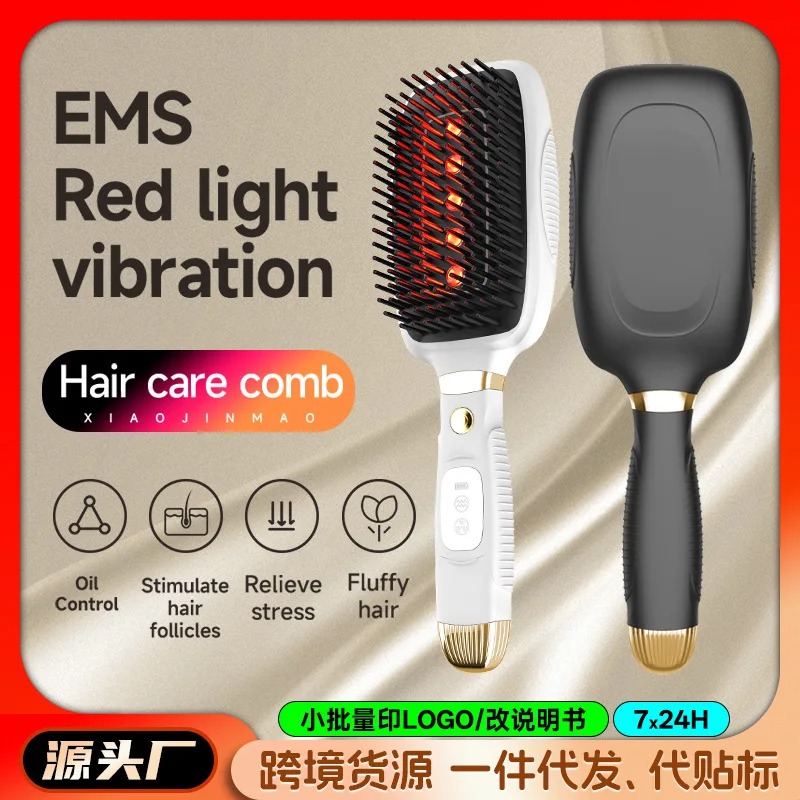 Hair Care For Hair Growth - Electric Anti static Hair Comb Vibration
