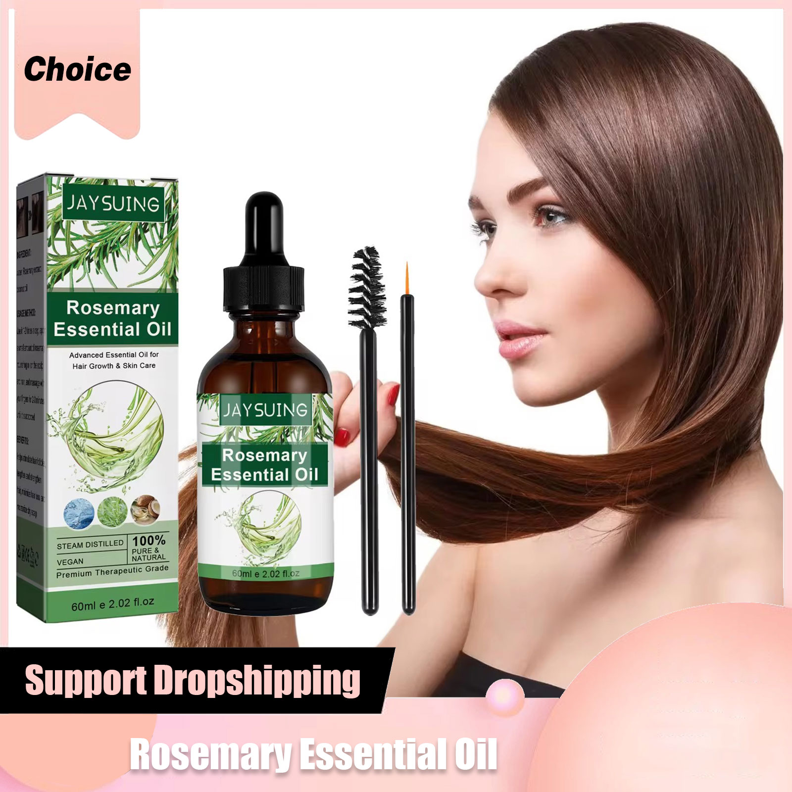 Hair Care For Hair Growth - Rosemary Essential Oil For Hair Growth