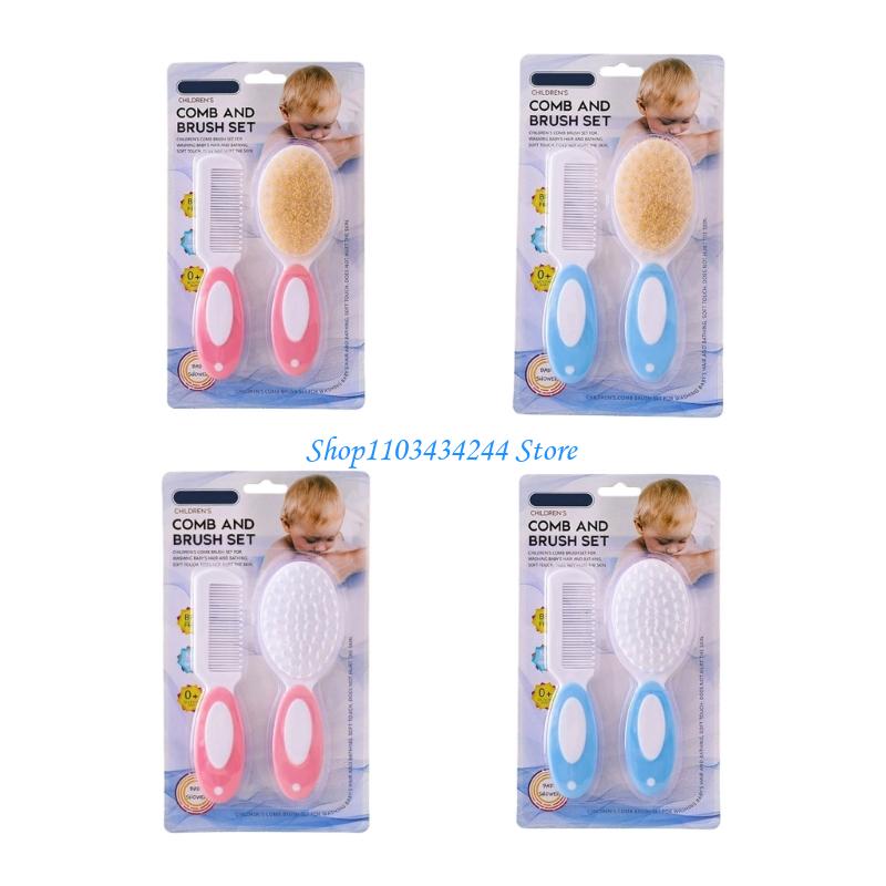 Hair Care For Baby - Ergonomic Baby Bath Brush Massage Tool