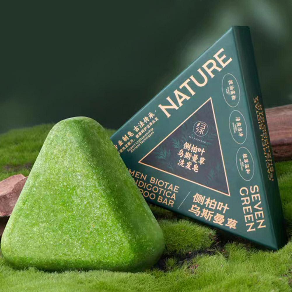 Hair Care For Hair Growth - Nature Triangle Shampoo Bar, Nature Seven