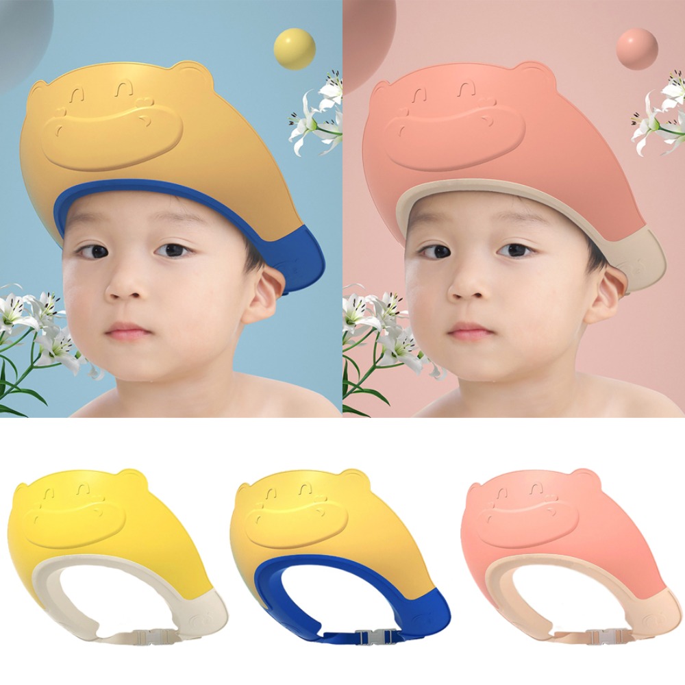 Hair Care For Baby - Shampoo Artifact Baby Shower Cap Ear