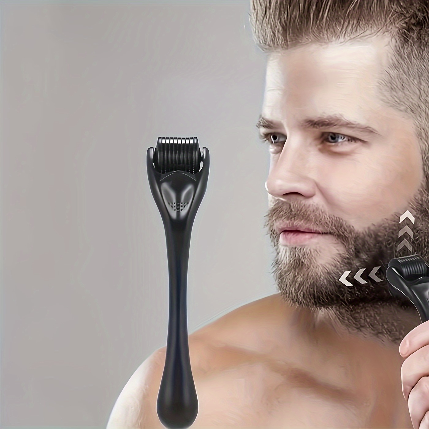 Men Beard Growth Roller Kit Me - Hair Care For Hair Growth 评论和价格