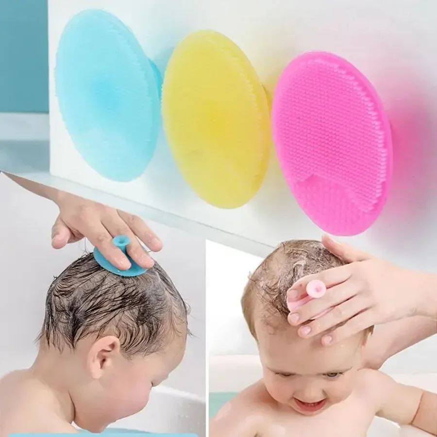 Silicone Shampoo Brush for Bab - Hair Care For Baby 评论和价格