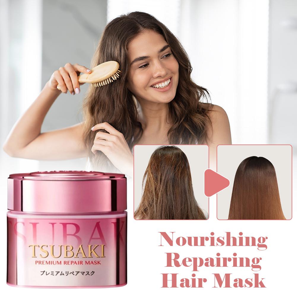 TSUBAKI Repairing Hair Mask 18 - Hair Care Tsubaki 评论和价格