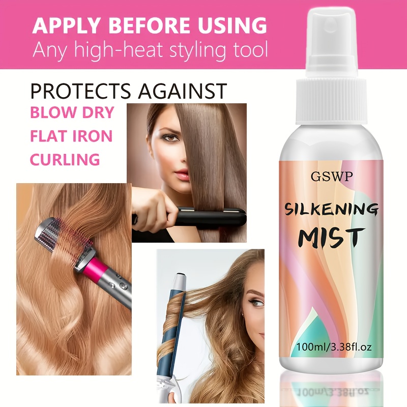 GSWP Silky Hair Spray Is a Lea - Heat Protectant Spray 评论和价格