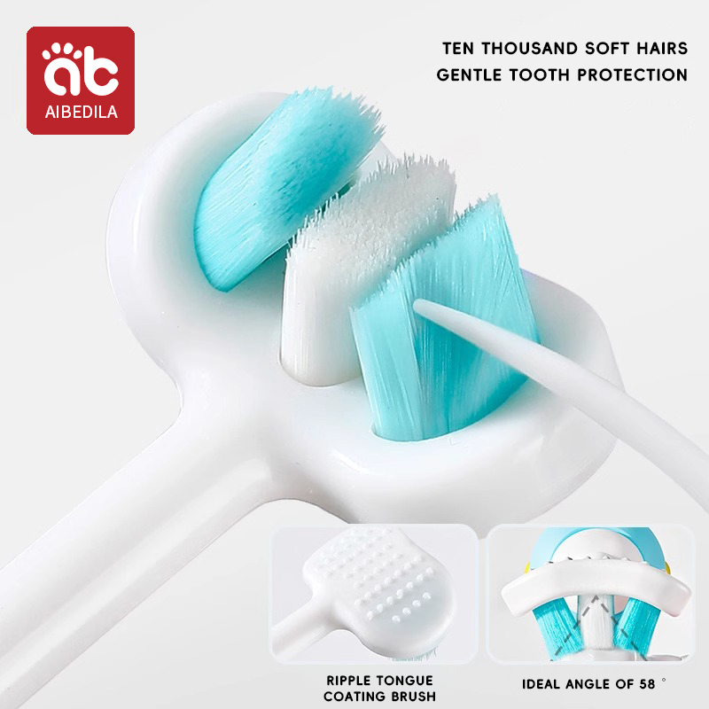 3D Stereo Three-Sided Toothbru - Hair Care For Baby 评论和价格