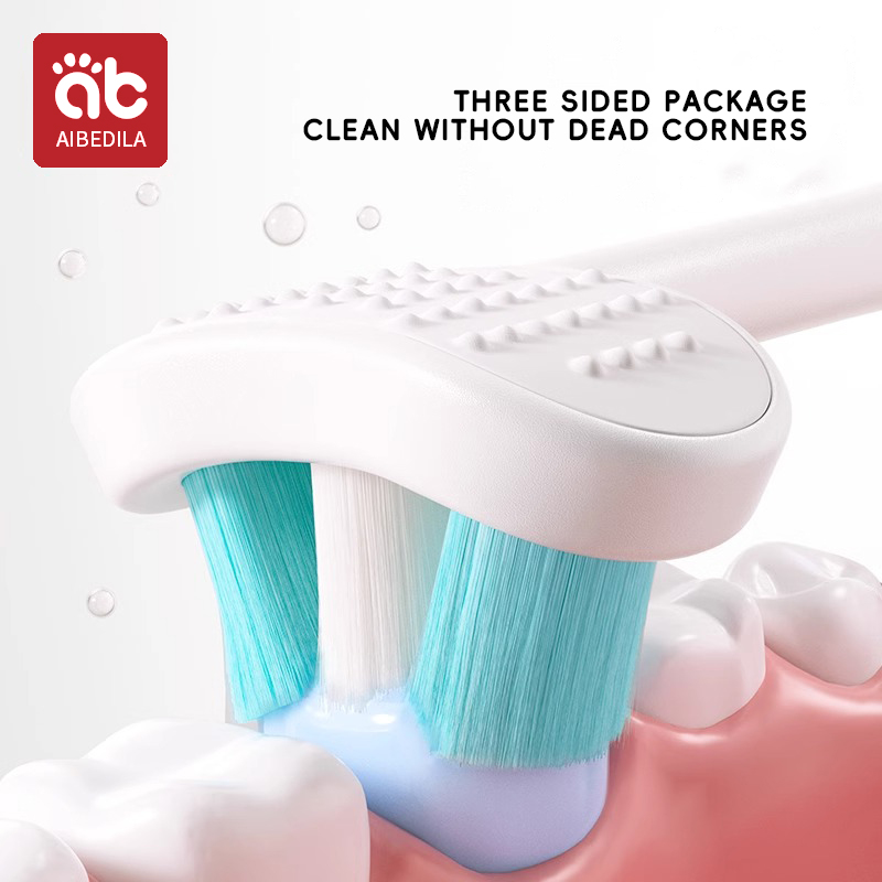 3D Stereo Three-Sided Toothbru - Hair Care For Baby 评论和价格