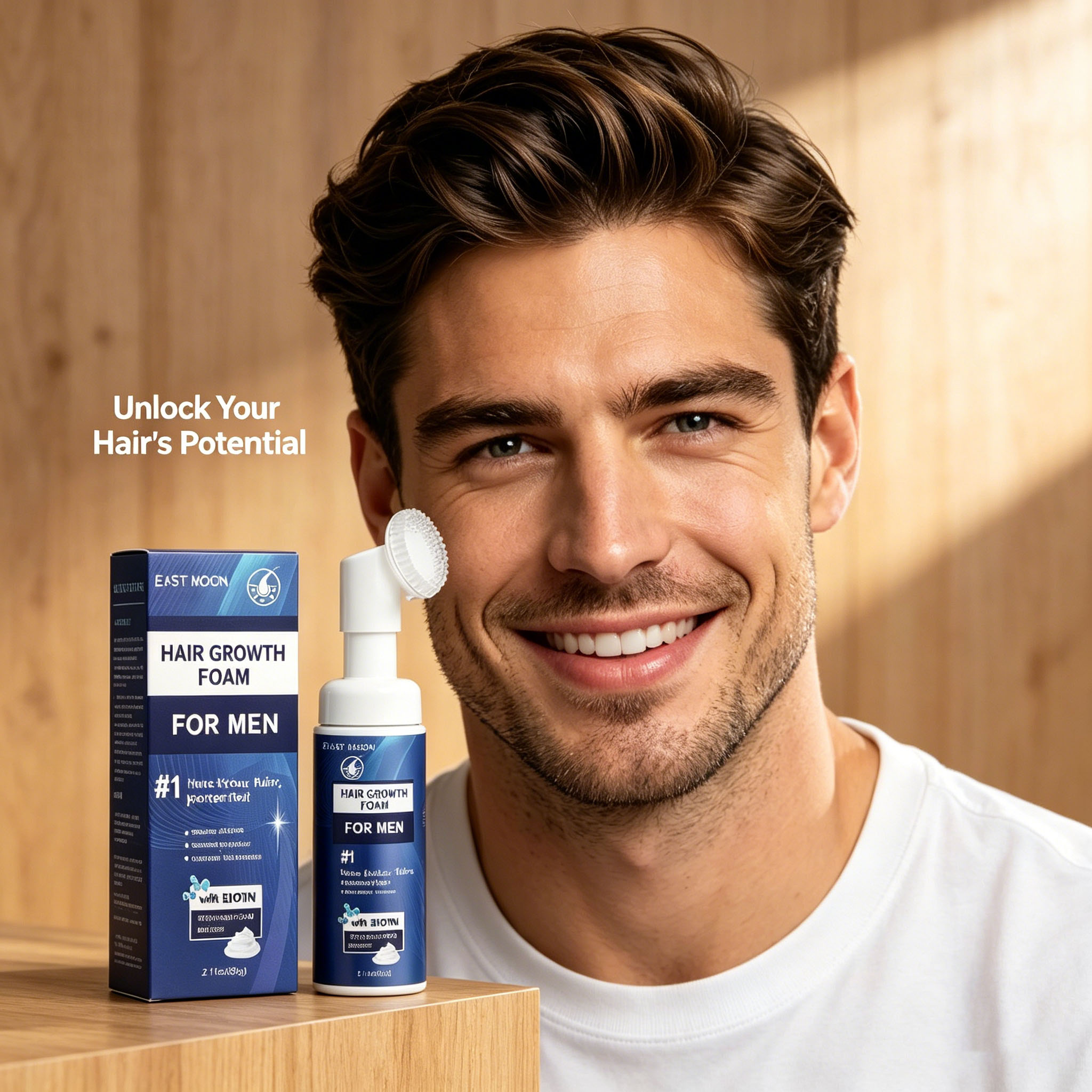 Hair Growth Foam Silicone Brus - Hair Care For Hair Growth 评论和价格
