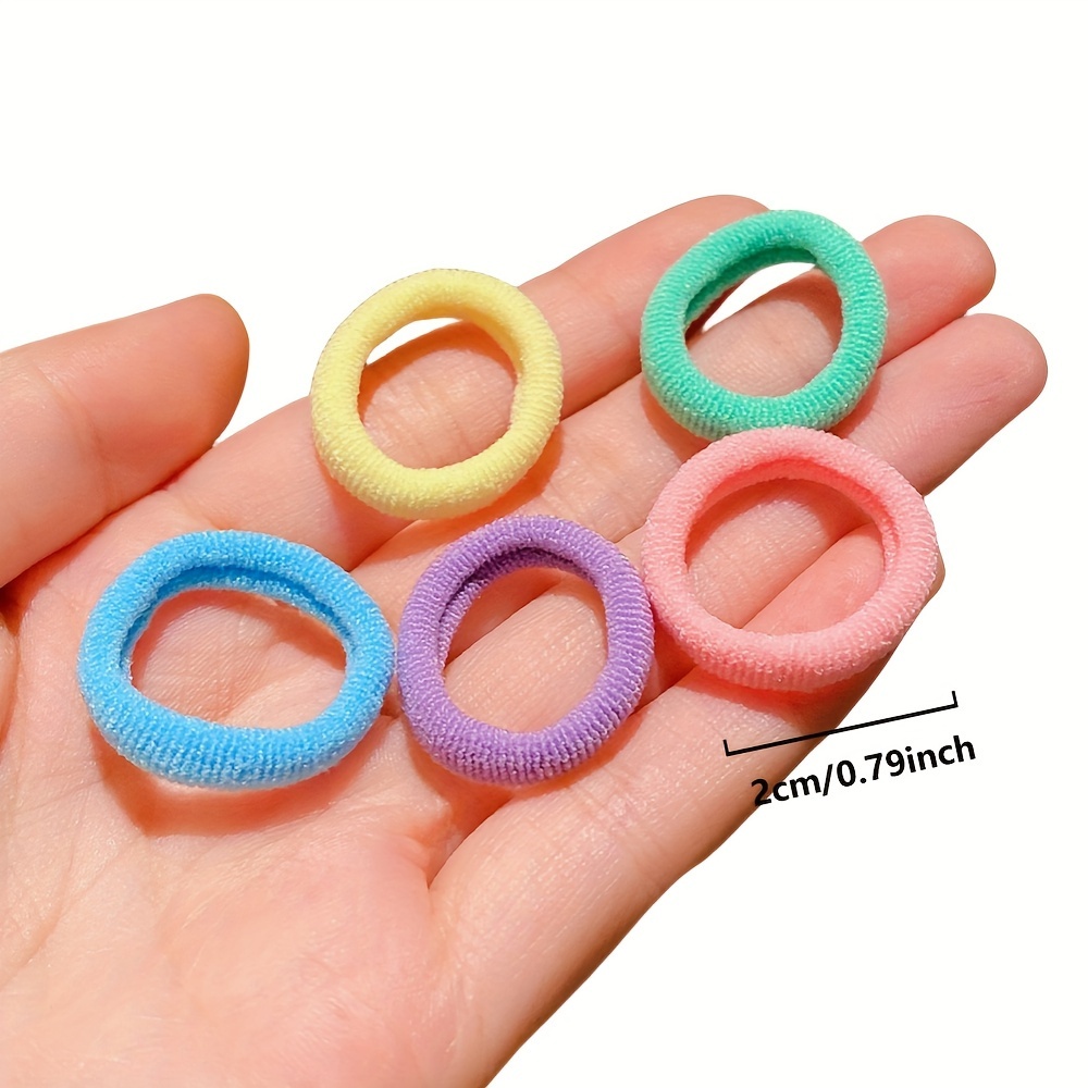 300/600 pure color hair tie ru - Hair Care For Baby 评论和价格