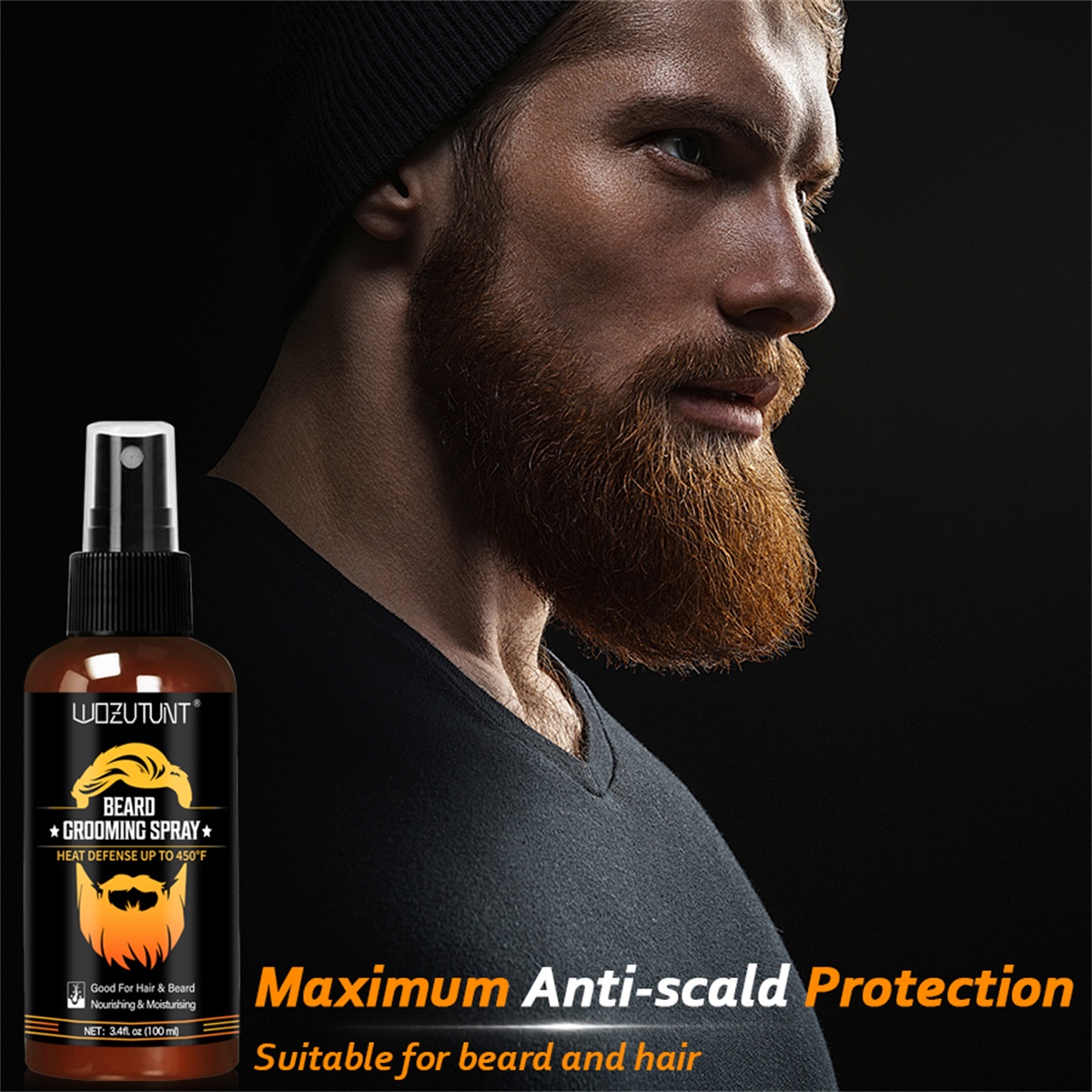 Beard Grooming Spray Protect H - Heat Protectant Spray 评论和价格