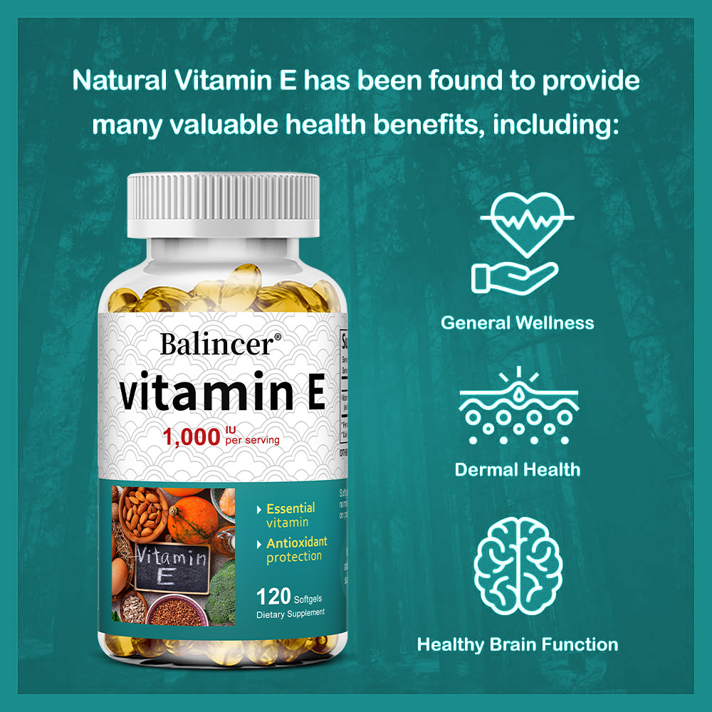 Natural Vitamin E Capsules, An - Hair Care Capsule 评论和价格
