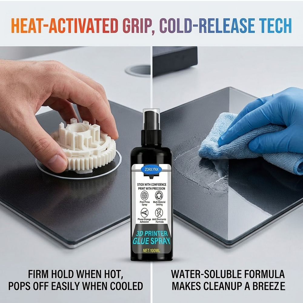 100ml 3D Printer Glue Spray, A - Heat Protectant Spray 评论和价格