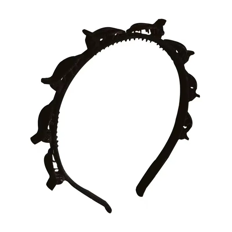 1/3 Pcs Flocking Braided Headb - Hair Care For Baby 评论和价格