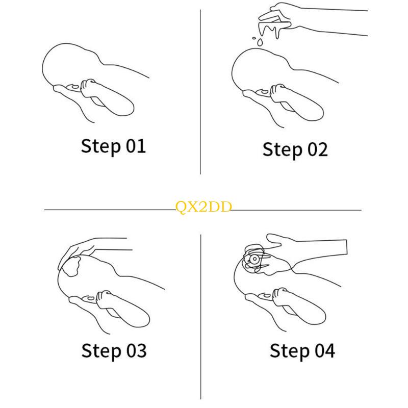 QX2D Baby Silicone Shampoo Bru - Hair Care For Baby 评论和价格