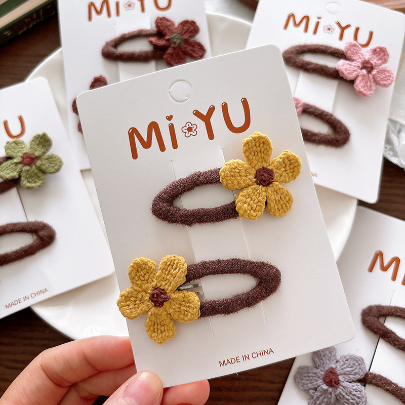 Korean Infant Hair Clips 2PCS  - Hair Care For Baby 评论和价格