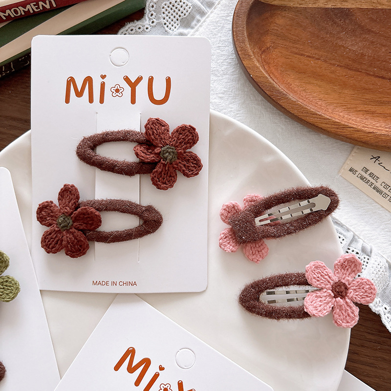 Korean Infant Hair Clips 2PCS  - Hair Care For Baby 评论和价格