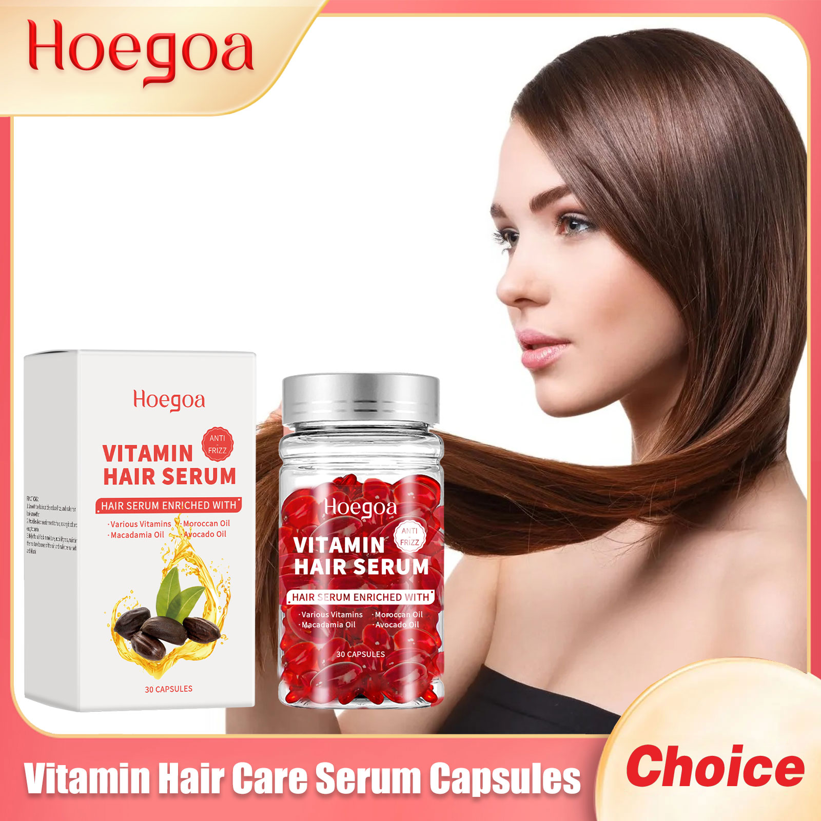 Vitamin Hair Care Serum Capsul - Hair Care For Hair Growth 评论和价格